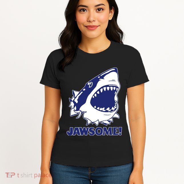 Jawsome Jaws Shark Womens T-Shirt