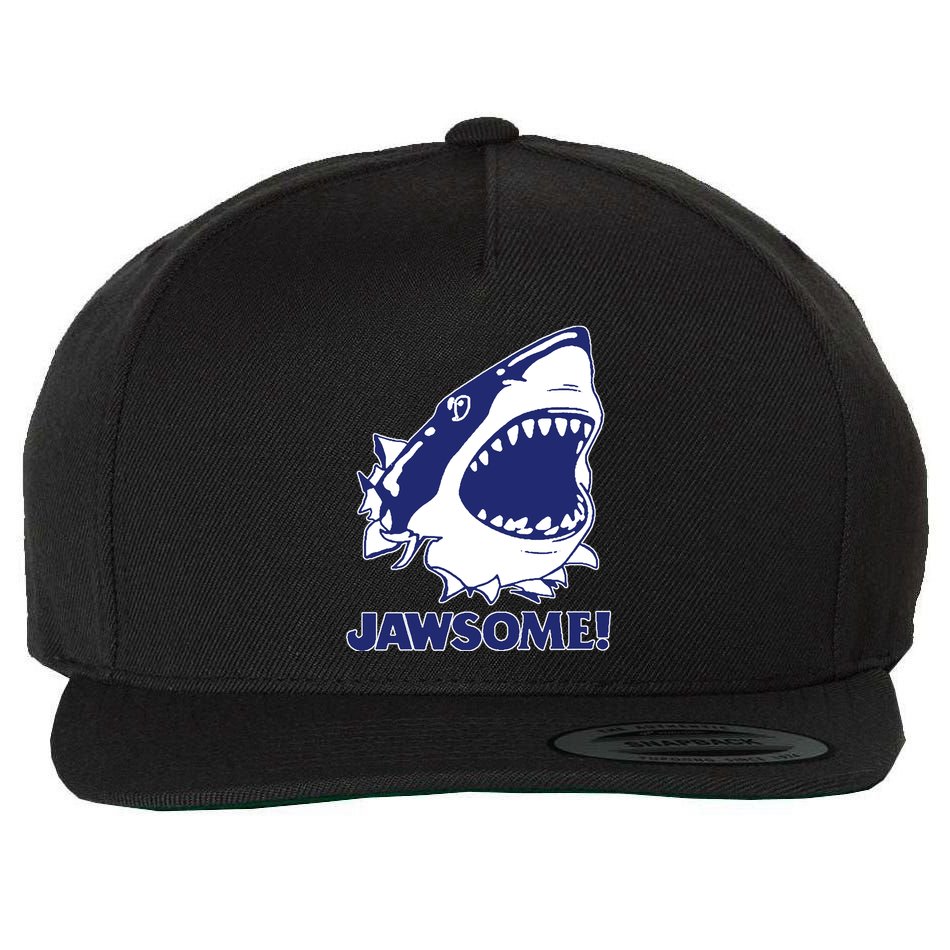 Jawsome Jaws Shark Wool Snapback Cap