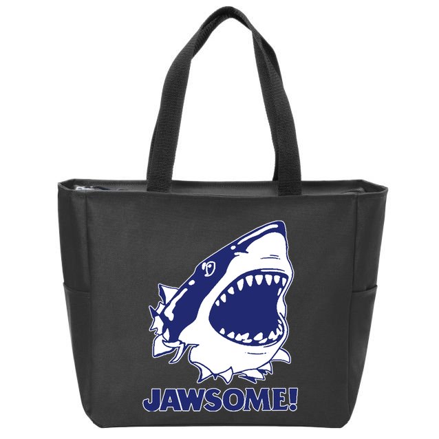 Jawsome Jaws Shark Zip Tote Bag