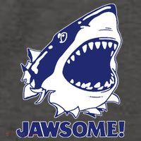 Jawsome Jaws Shark Vector Backpack