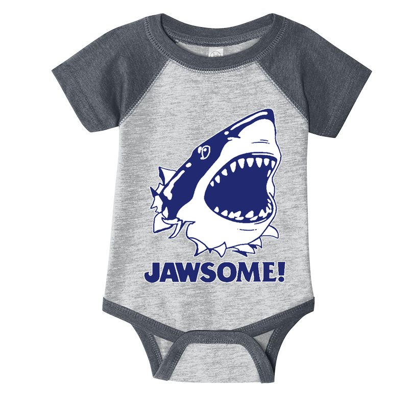 Jawsome Jaws Shark Infant Baby Jersey Bodysuit