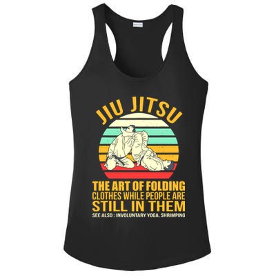 Jiu Jitsu Shirts Art Of Folding Clothes BJJ MMA Jujitsu Ladies PosiCharge Competitor Racerback Tank