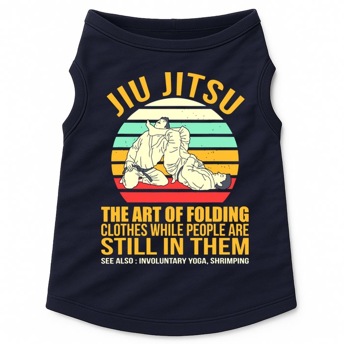 Jiu Jitsu Shirts Art Of Folding Clothes BJJ MMA Jujitsu Doggie Tank