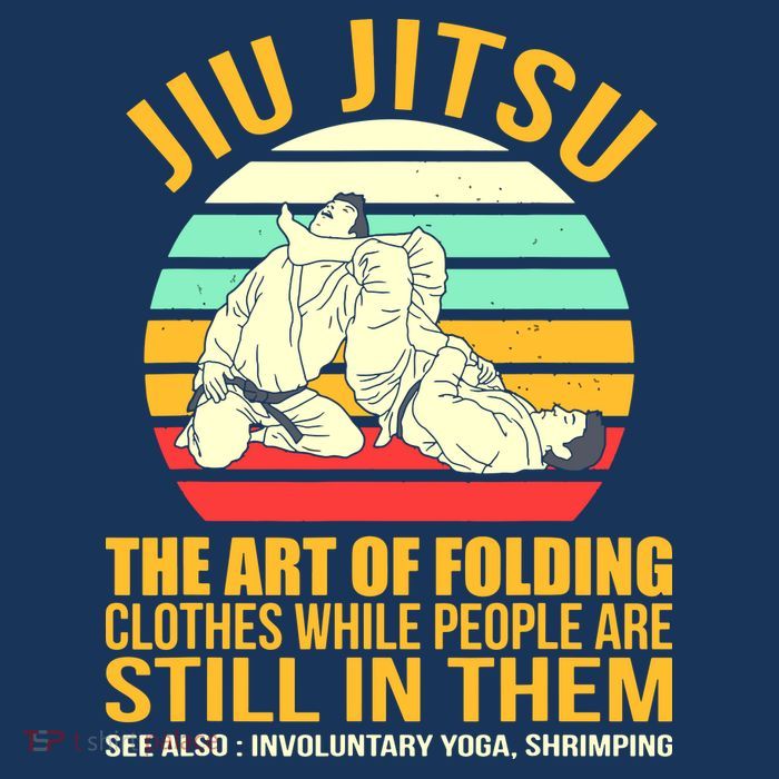 Jiu Jitsu Shirts Art Of Folding Clothes BJJ MMA Jujitsu T-Shirt