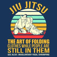 Jiu Jitsu Shirts Art Of Folding Clothes BJJ MMA Jujitsu Flatbill Hat