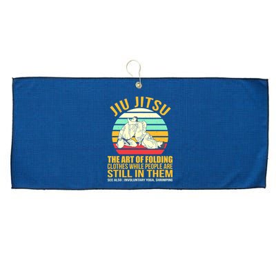 Jiu Jitsu Shirts Art Of Folding Clothes BJJ MMA Jujitsu Large Microfiber Waffle Golf Towel