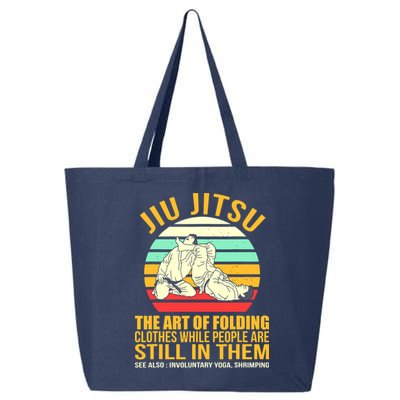 Jiu Jitsu Shirts Art Of Folding Clothes BJJ MMA Jujitsu 25L Jumbo Tote