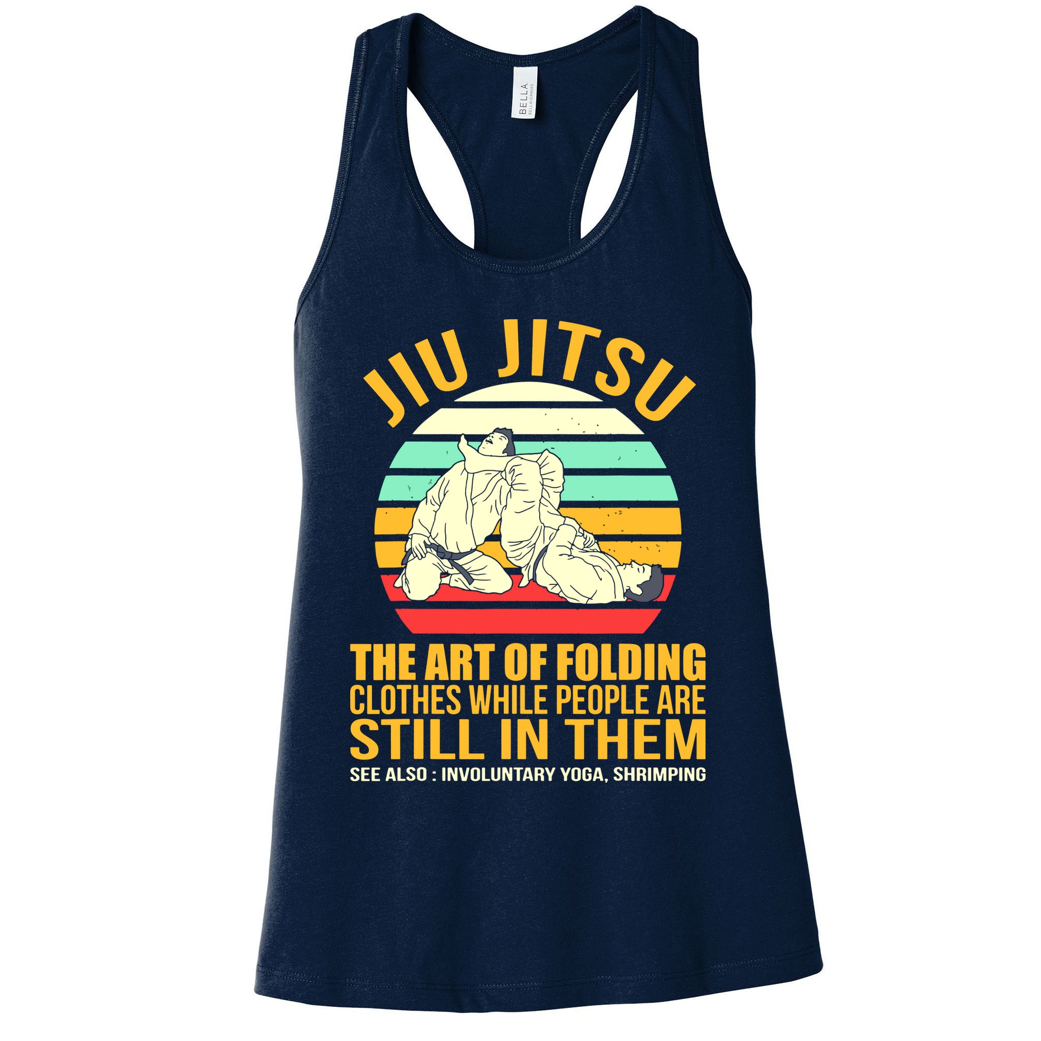 Jiu Jitsu Shirts Art Of Folding Clothes BJJ MMA Jujitsu Womens Tank Top