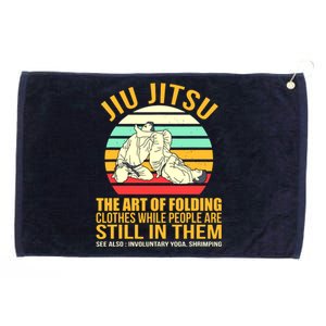 Jiu Jitsu Shirts Art Of Folding Clothes BJJ MMA Jujitsu Grommeted Golf Towel