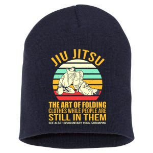 Jiu Jitsu Shirts Art Of Folding Clothes BJJ MMA Jujitsu Short Acrylic Beanie