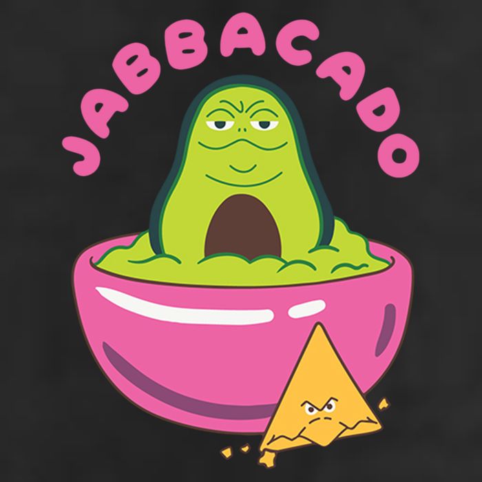 Jabbacado The Hutt Guacamole 7 Panel Mesh Trucker Snapback Hat