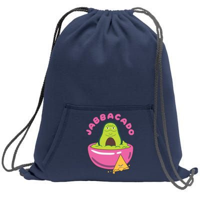 Jabbacado Jabba The Hutt Guacamole Sweatshirt Cinch Pack Bag