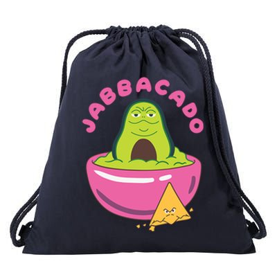 Jabbacado Jabba The Hutt Guacamole Drawstring Bag