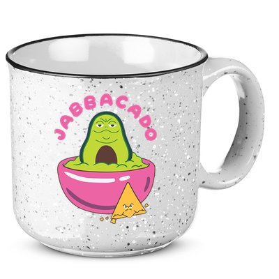 Jabbacado The Hutt Guacamole 15oz Campfire Ceramic Mug