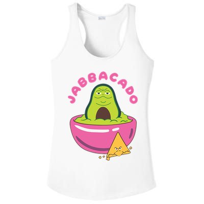 Jabbacado The Hutt Guacamole Ladies PosiCharge Competitor Racerback Tank