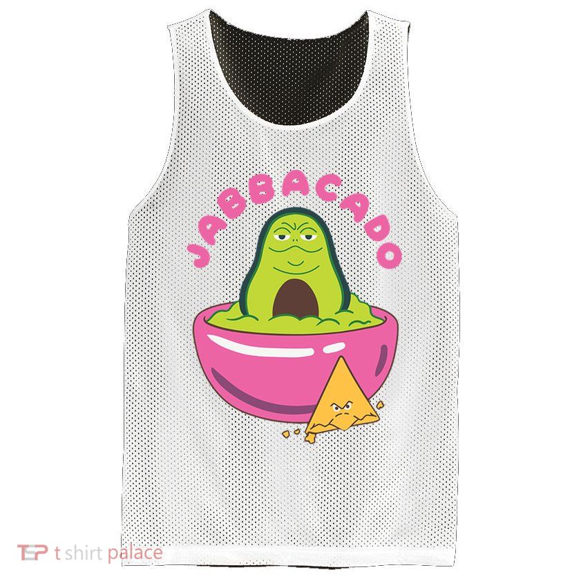 Jabbacado The Hutt Guacamole Mesh Reversible Basketball Jersey Tank