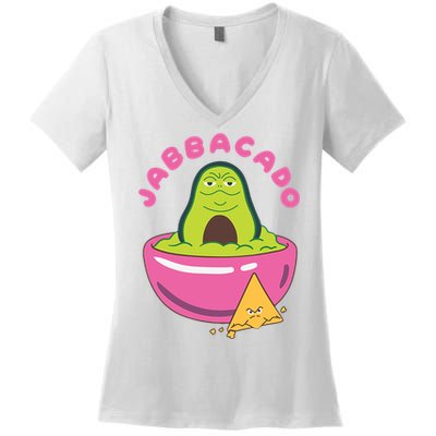 Jabbacado The Hutt Guacamole Women's V-Neck T-Shirt