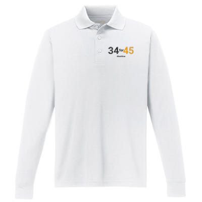 Justice Performance Long Sleeve Polo