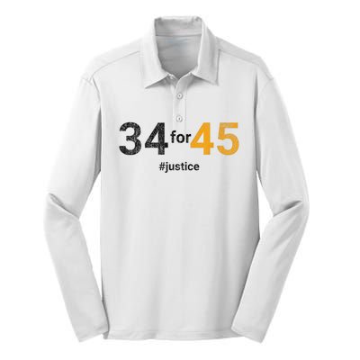 Justice Silk Touch Performance Long Sleeve Polo