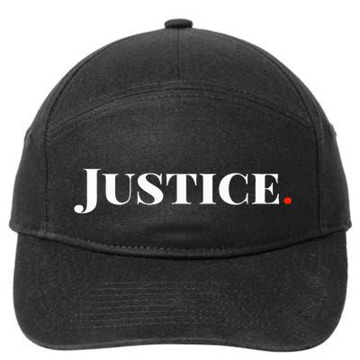 Justice 7-Panel Snapback Hat