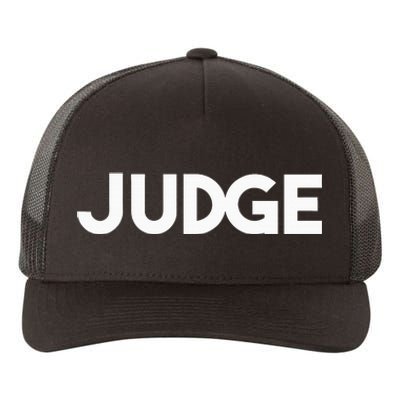 Judge Yupoong Adult 5-Panel Trucker Hat