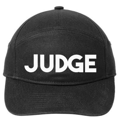 Judge 7-Panel Snapback Hat