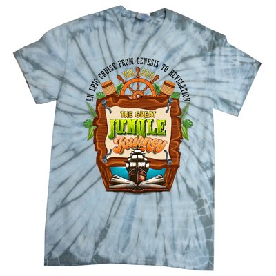 Jungle Journey Vbs 2024 Vacation Bible School Summer Camp Tie-Dye T-Shirt