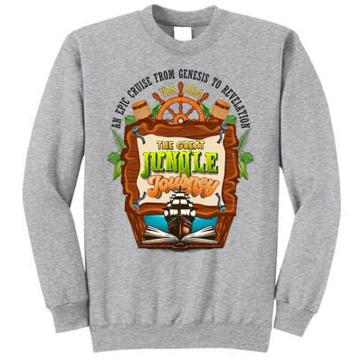 Jungle Journey Vbs 2024 Vacation Bible School Summer Camp Tall Sweatshirt