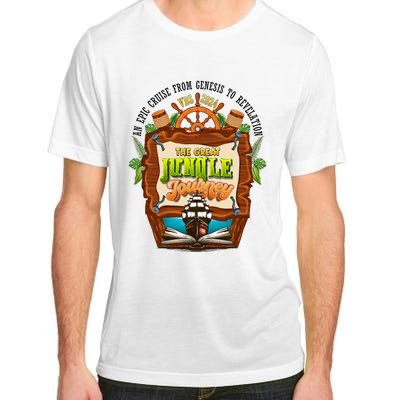 Jungle Journey Vbs 2024 Vacation Bible School Summer Camp Adult ChromaSoft Performance T-Shirt