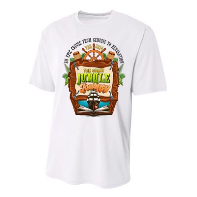 Jungle Journey Vbs 2024 Vacation Bible School Summer Camp Performance Sprint T-Shirt