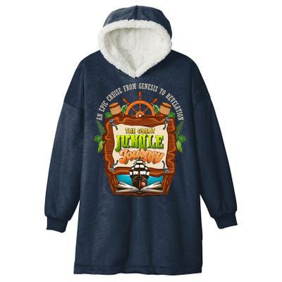 Jungle Journey Vbs 2024 Vacation Bible School Summer Camp Hooded Wearable Blanket