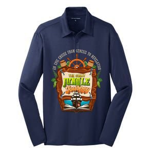 Jungle Journey Vbs 2024 Vacation Bible School Summer Camp Silk Touch Performance Long Sleeve Polo