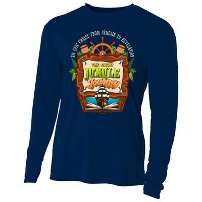 Jungle Journey Vbs 2024 Vacation Bible School Summer Camp Cooling Performance Long Sleeve Crew