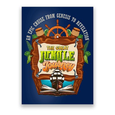 Jungle Journey Vbs 2024 Vacation Bible School Summer Camp Poster