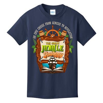 Jungle Journey Vbs 2024 Vacation Bible School Summer Camp Kids T-Shirt