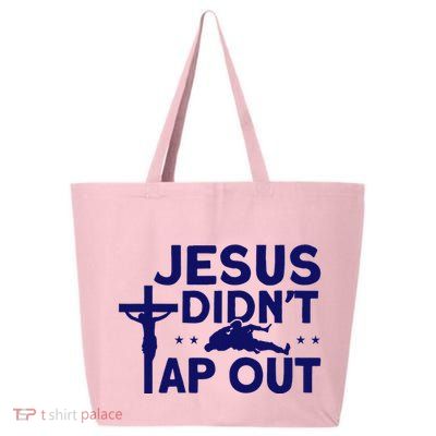 Jiu Jitsu Vintage Jesus DidnT Tap Out 25L Jumbo Tote