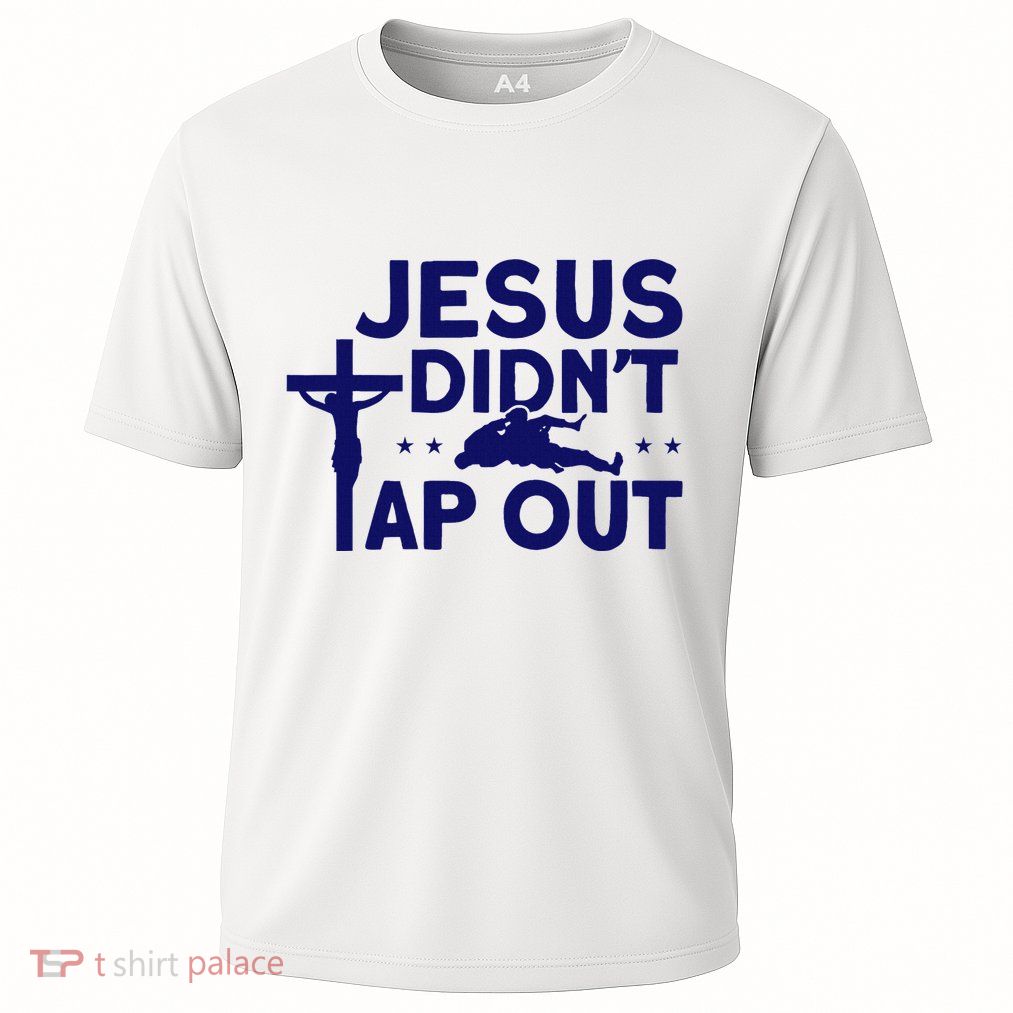 Jiu Jitsu Vintage Jesus DidnT Tap Out Performance Shirt