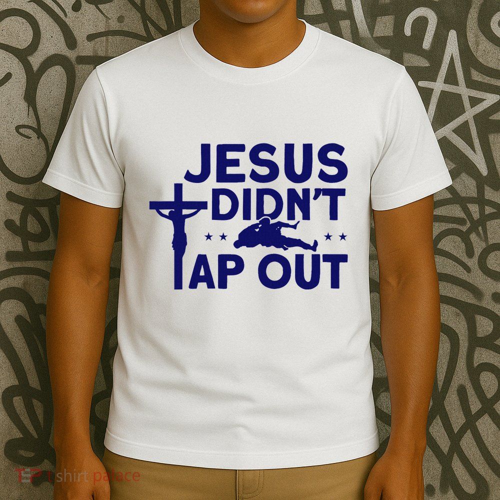 Jiu Jitsu Vintage Jesus DidnT Tap Out T-Shirt