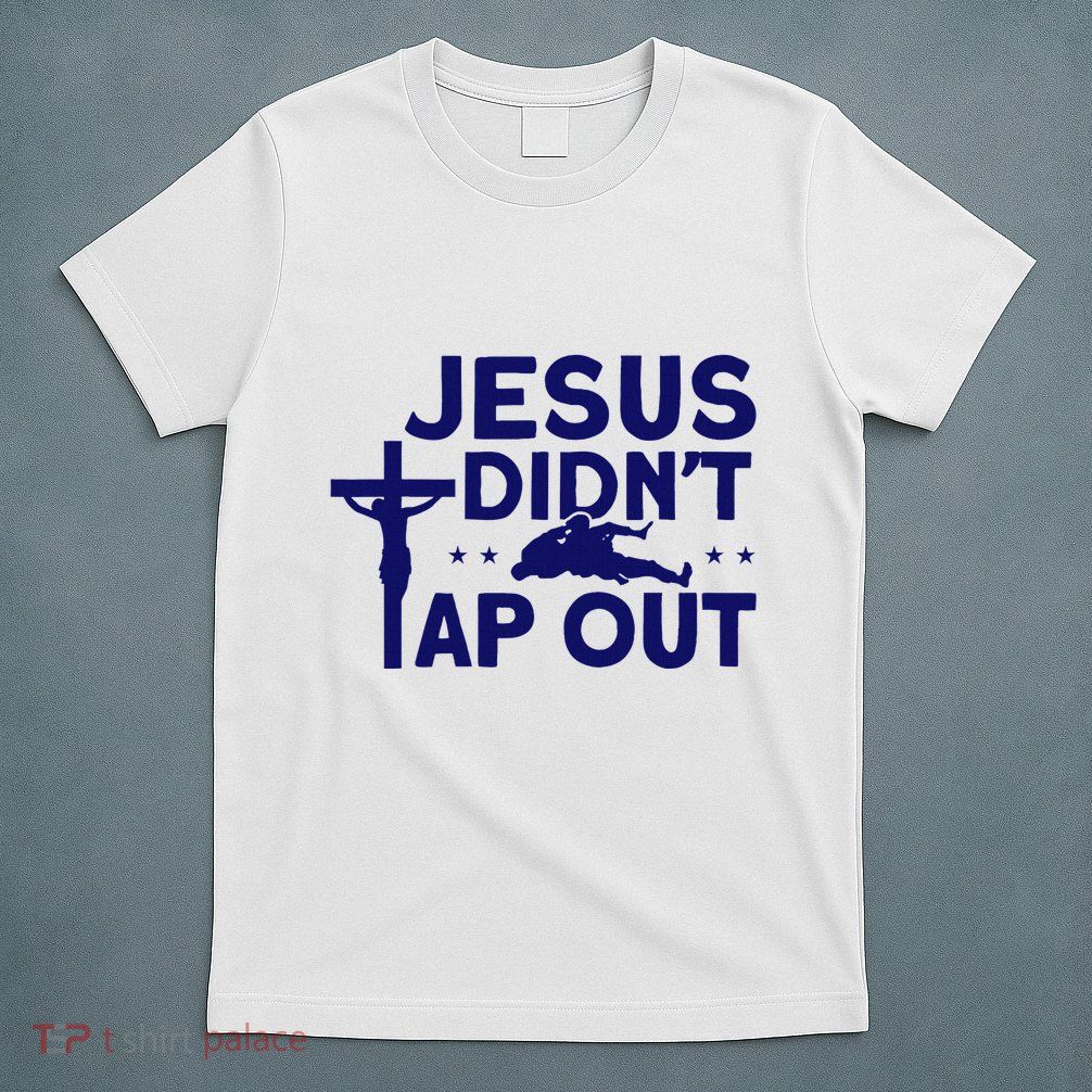 Jiu Jitsu Vintage Jesus DidnT Tap Out T-Shirt