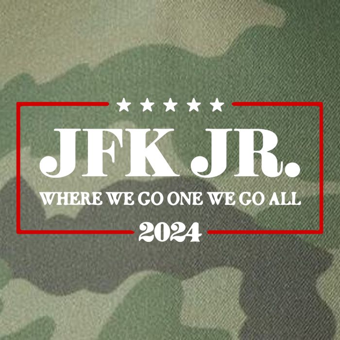 Jfk Jr Where We Go One We Go All 2024 Legacy Tie Dye Trucker Hat