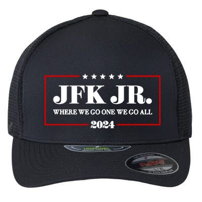 Jfk Jr Where We Go One We Go All 2024 Flexfit Unipanel Trucker Cap