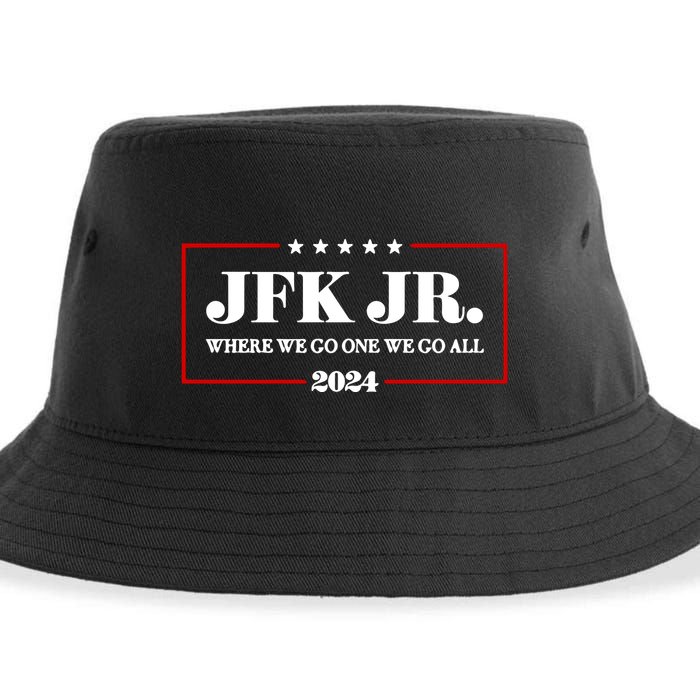 Jfk Jr Where We Go One We Go All 2024 Sustainable Bucket Hat