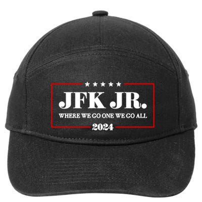 Jfk Jr Where We Go One We Go All 2024 7-Panel Snapback Hat