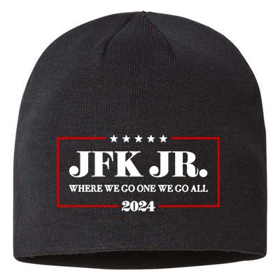 Jfk Jr Where We Go One We Go All 2024 Sustainable Beanie