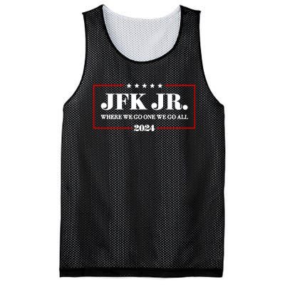 Jfk Jr Where We Go One We Go All 2024 Mesh Reversible Basketball Jersey Tank