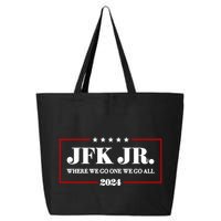Jfk Jr Where We Go One We Go All 2024 25L Jumbo Tote