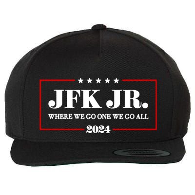 Jfk Jr Where We Go One We Go All 2024 Wool Snapback Cap