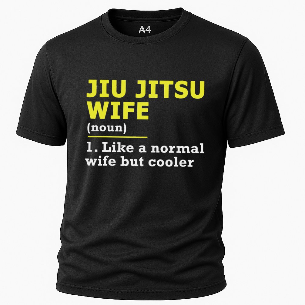 Jiu Jitsu Wife Definition Cooling Performance Crew T-Shirt