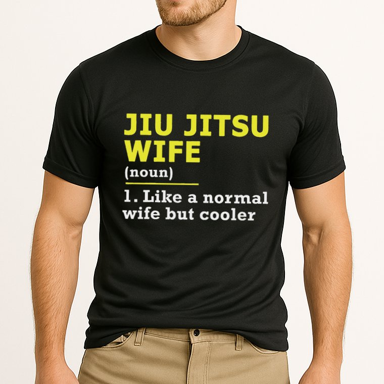 Jiu Jitsu Wife Definition Cooling Performance Crew T-Shirt