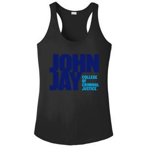 John Ja Y College Of Criminal Justice Bloodhounds Ladies PosiCharge Competitor Racerback Tank